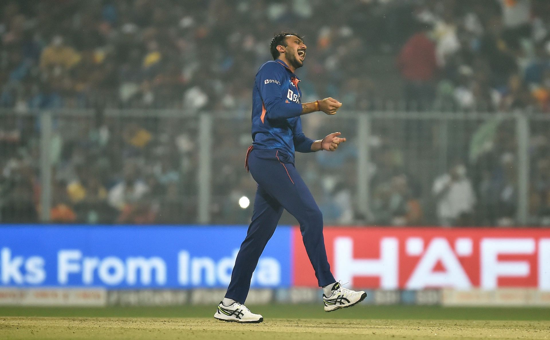 Axar Patel has been handy with both bat and ball. Pic: Getty Images